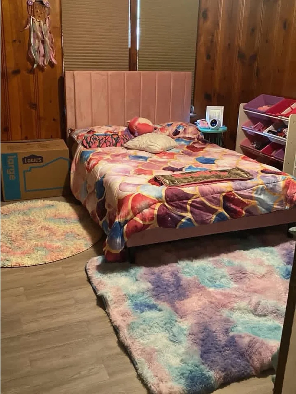 Mermaid Bedding Set - Turquoise, Pink, Purple. Sheets, comforter, pillowcases.